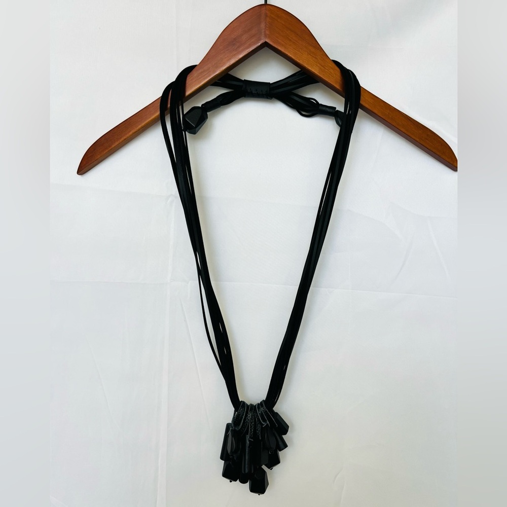 Black Rope Necklace